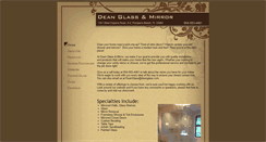 Desktop Screenshot of deanglassandmirror.com